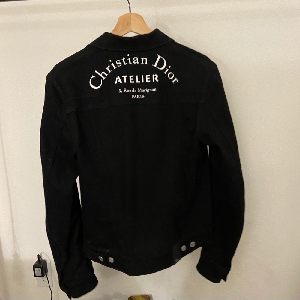 Dior Cotton Denim Jacket logo printed